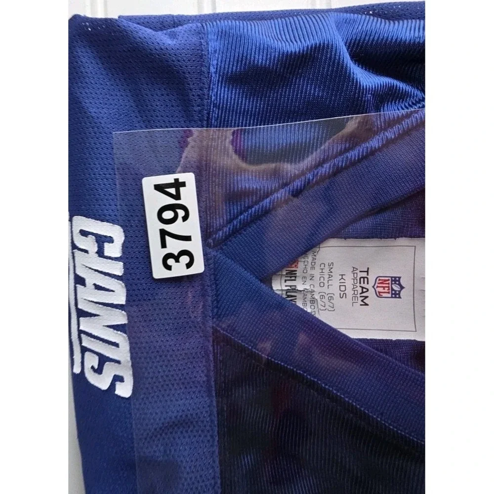 NFL Team Apparel Jersey Beckham Jr # 13 Kids Youth Small 6/7 New York Giants
